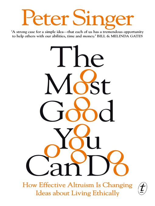 Cover image for The Most Good You Can Do